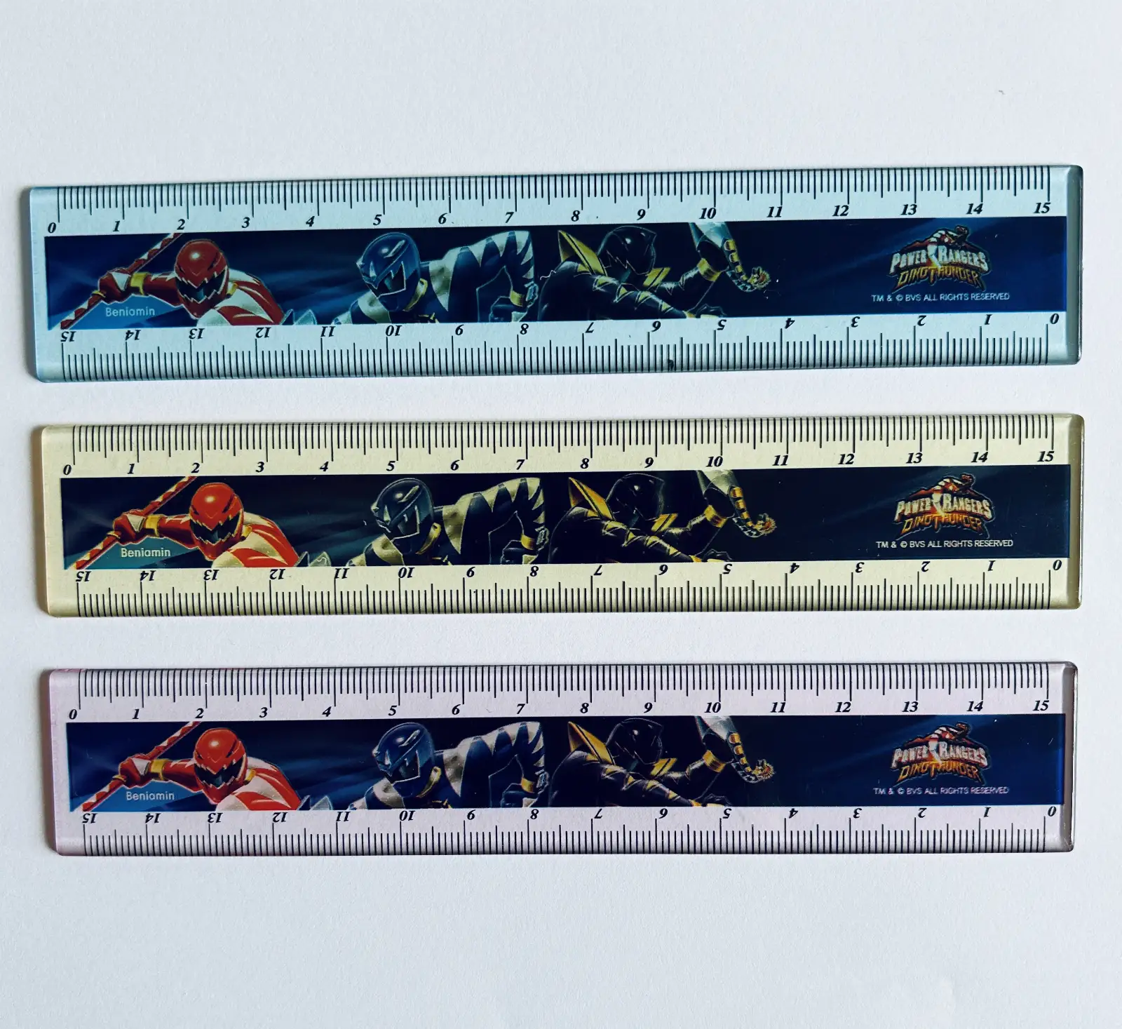linijka POWER RANGERS 15cm