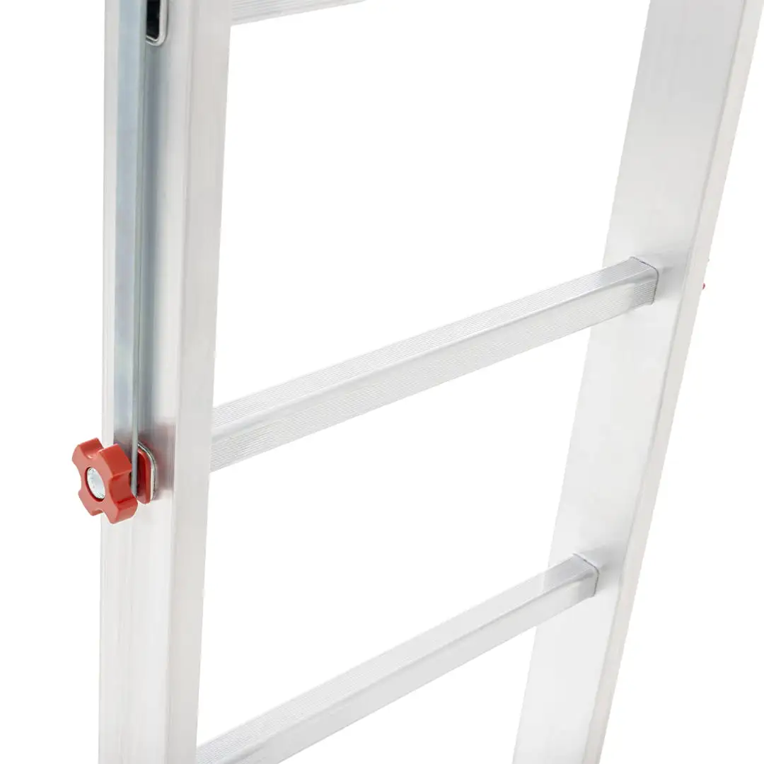 Drabina aluminiowa profesjonalna FARAONE ST300/3N 3x10 z opcją na schody 7,31 m — 10