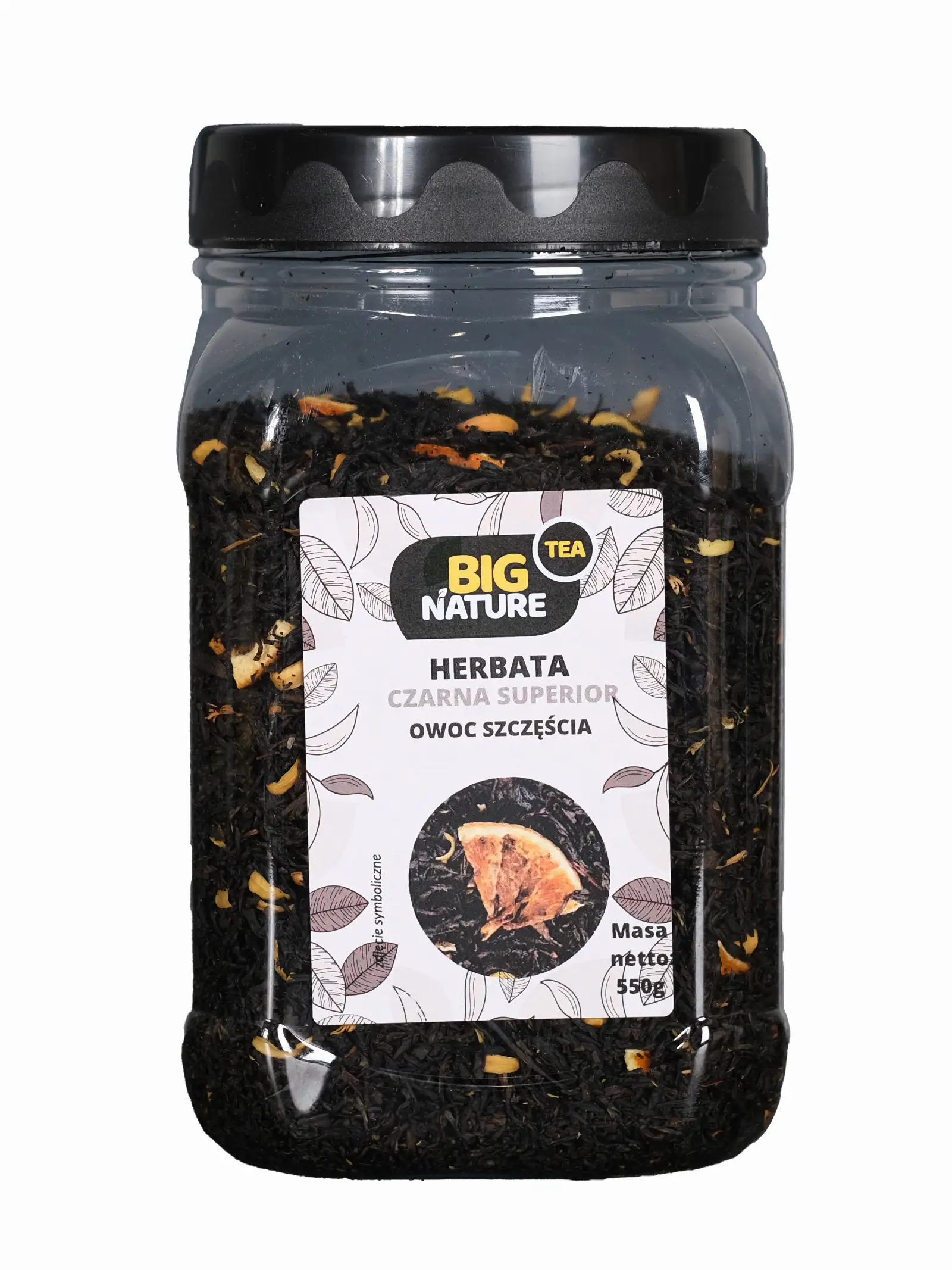 HERBATA CZARNA SUPERIOR OWOC SZCZĘŚCIA  550G — 2