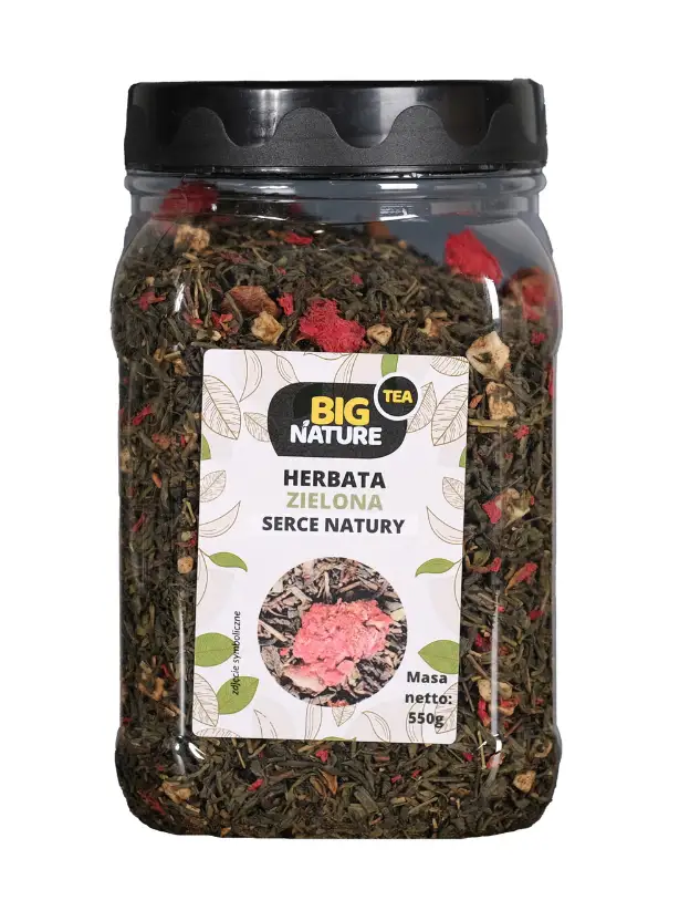 HERBATA ZIELONA SERCE NATURY 550G — 2