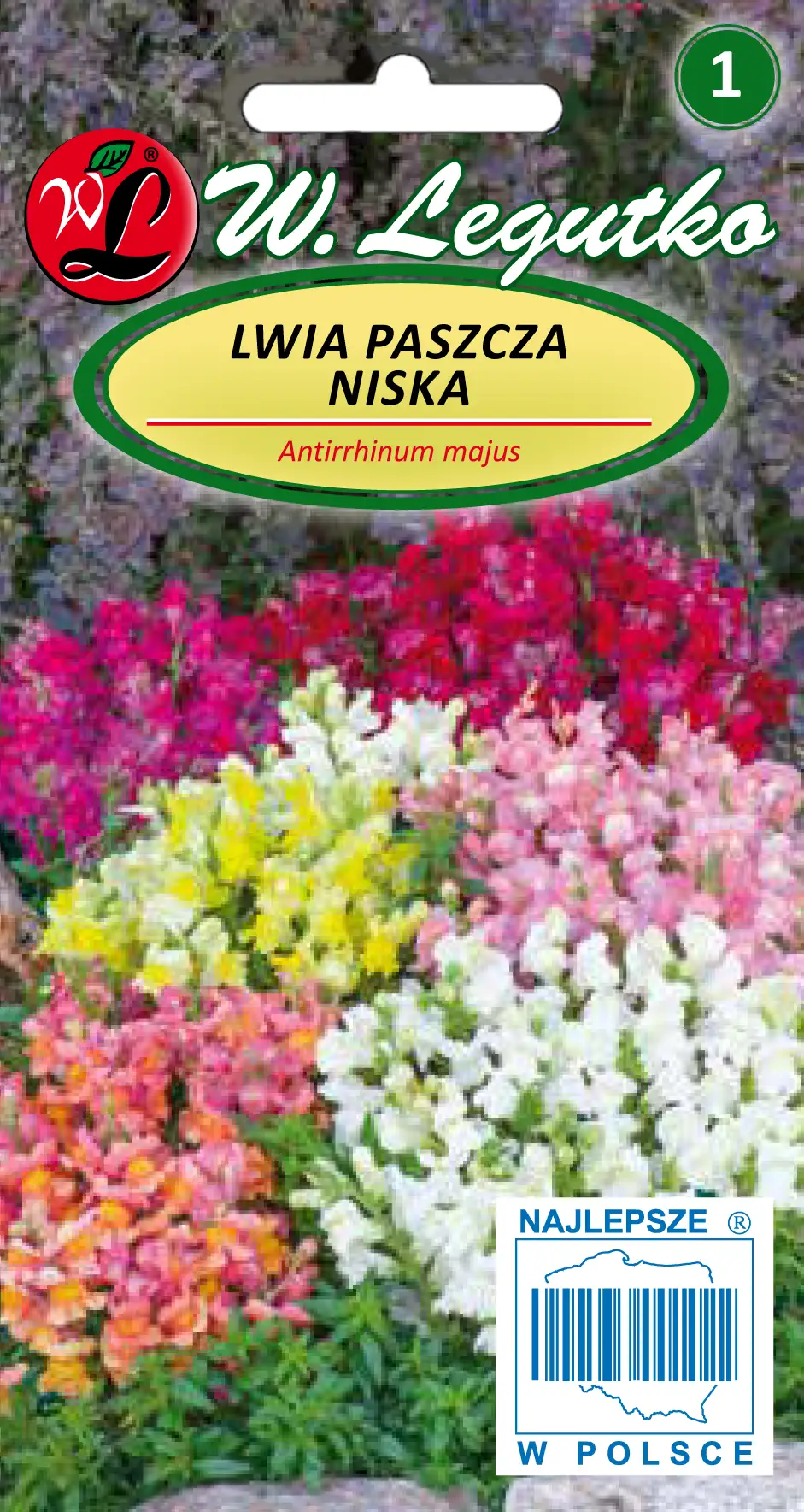 Nasiona Lwia paszcza niska mieszanka, 0,5g