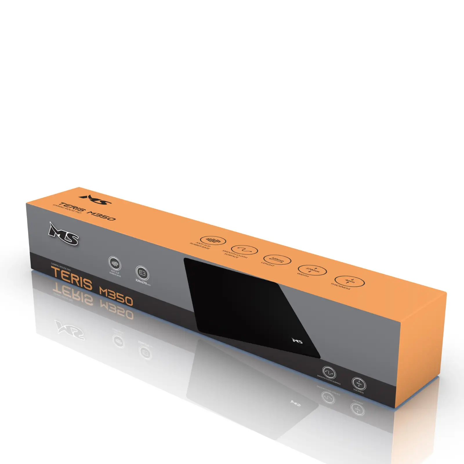 PODKŁADKA MS TERIS M350 GAMING 320x270x4mm — 2