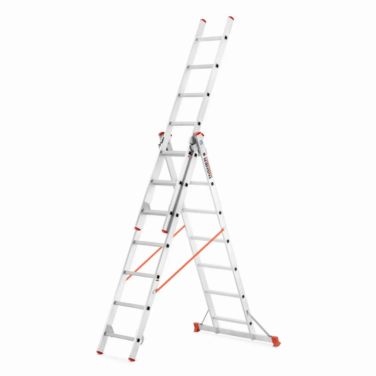 Drabina aluminiowa profesjonalna wielofunkcyjna HIGHER 3x7 seria 73PRO — 5