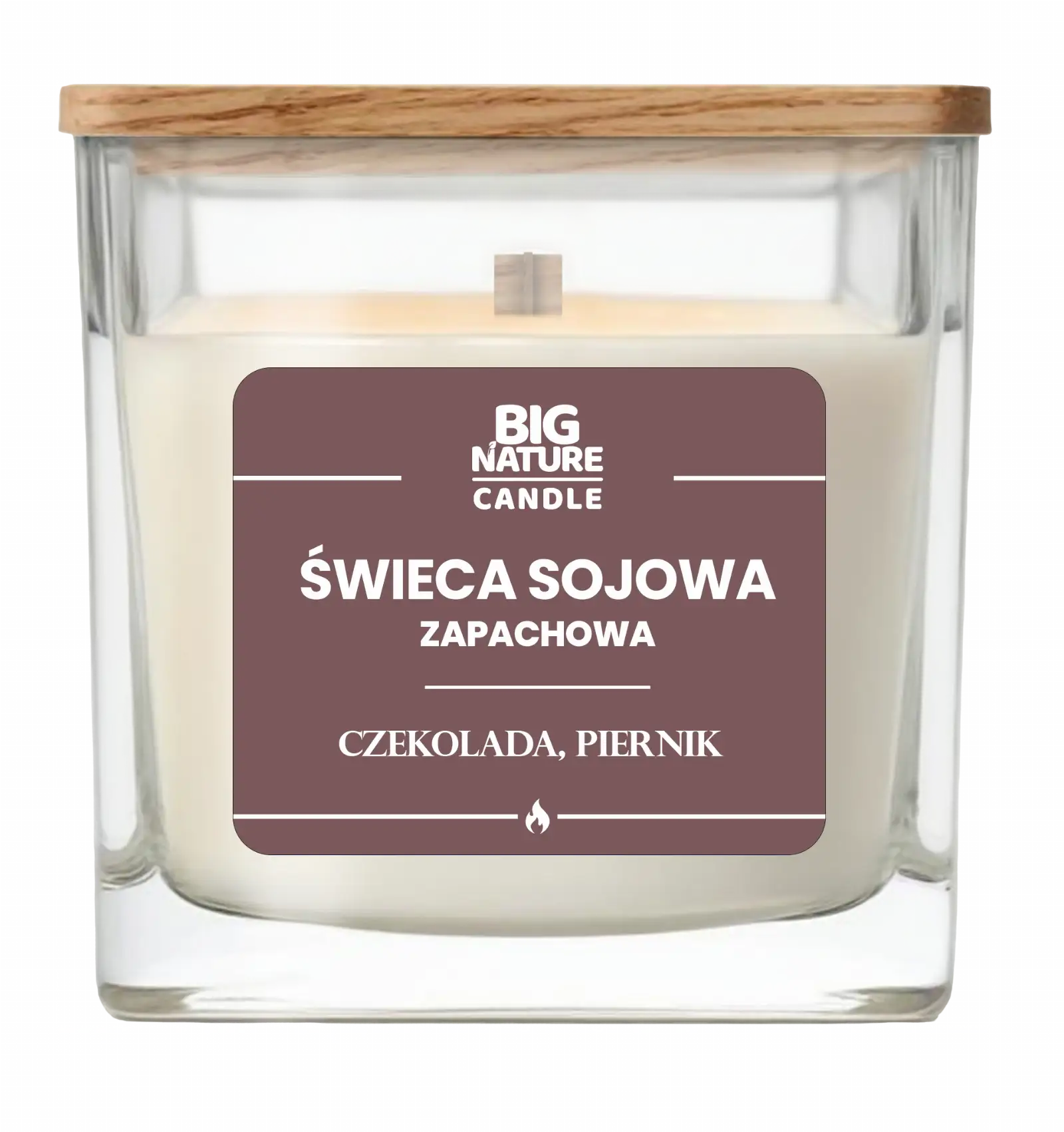 Świeca sojowa o zap. Czekolada i Piernik 220g