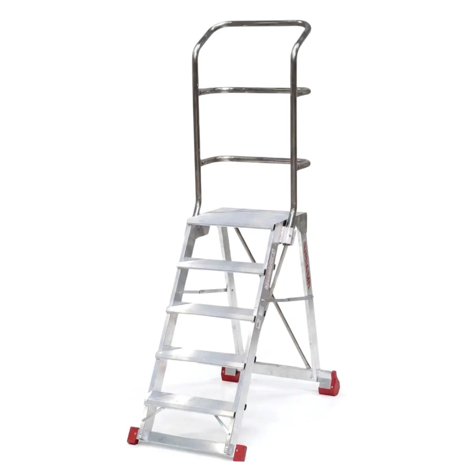 Drabina magazynowa FARAONE 5-stopniowa CM 5LP- 3,23 m