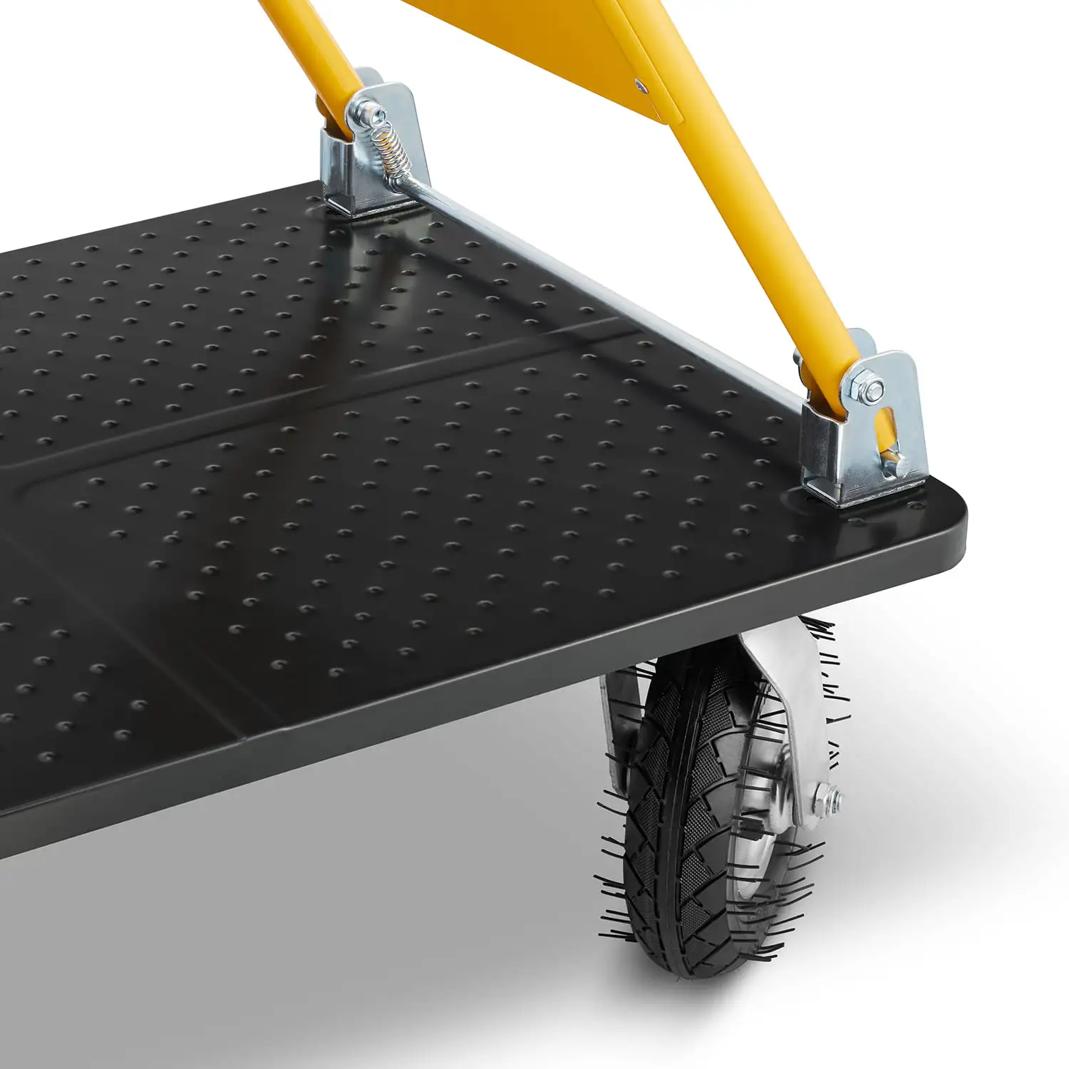 Wózek magazynowy transportowy składany pompowane koła HIGHER PRO 300kg LH10-300-P — 9