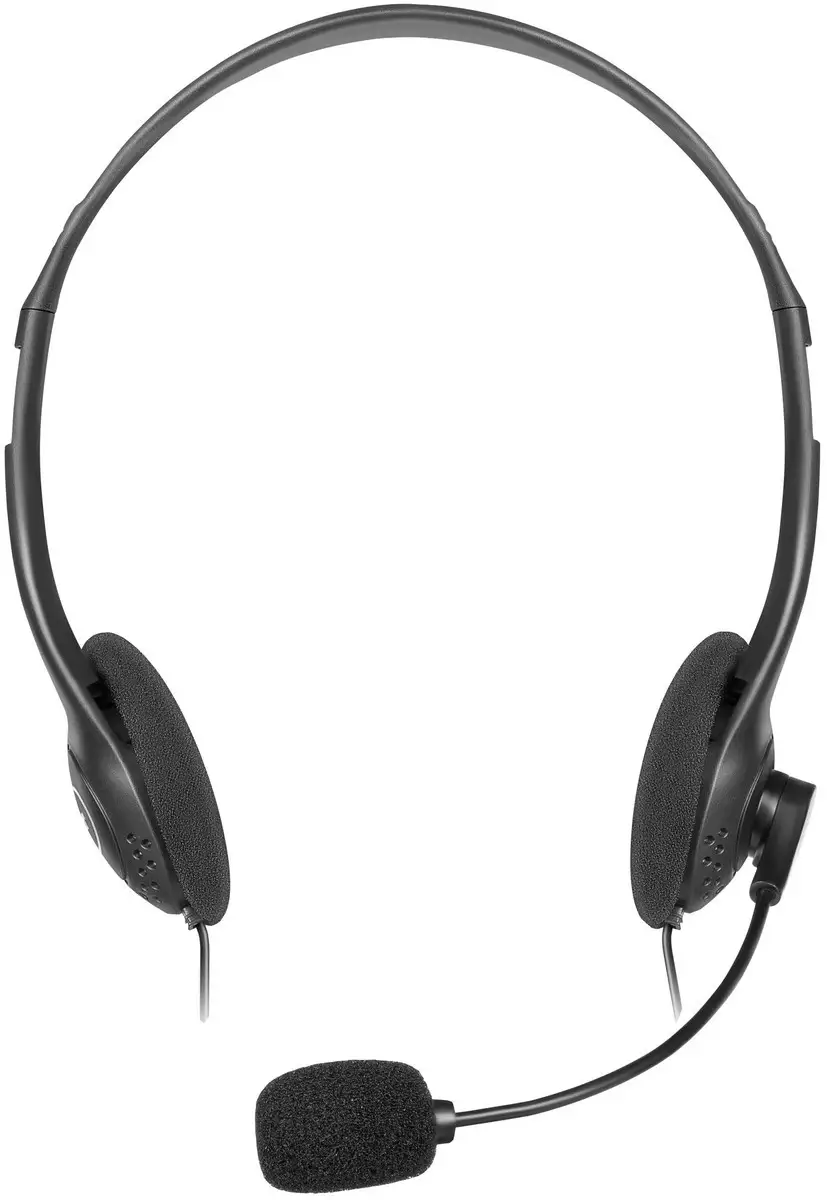 SŁUCHAWKI DEFENDER Z MIKROFONEM AURA 102 CZARNE — 6