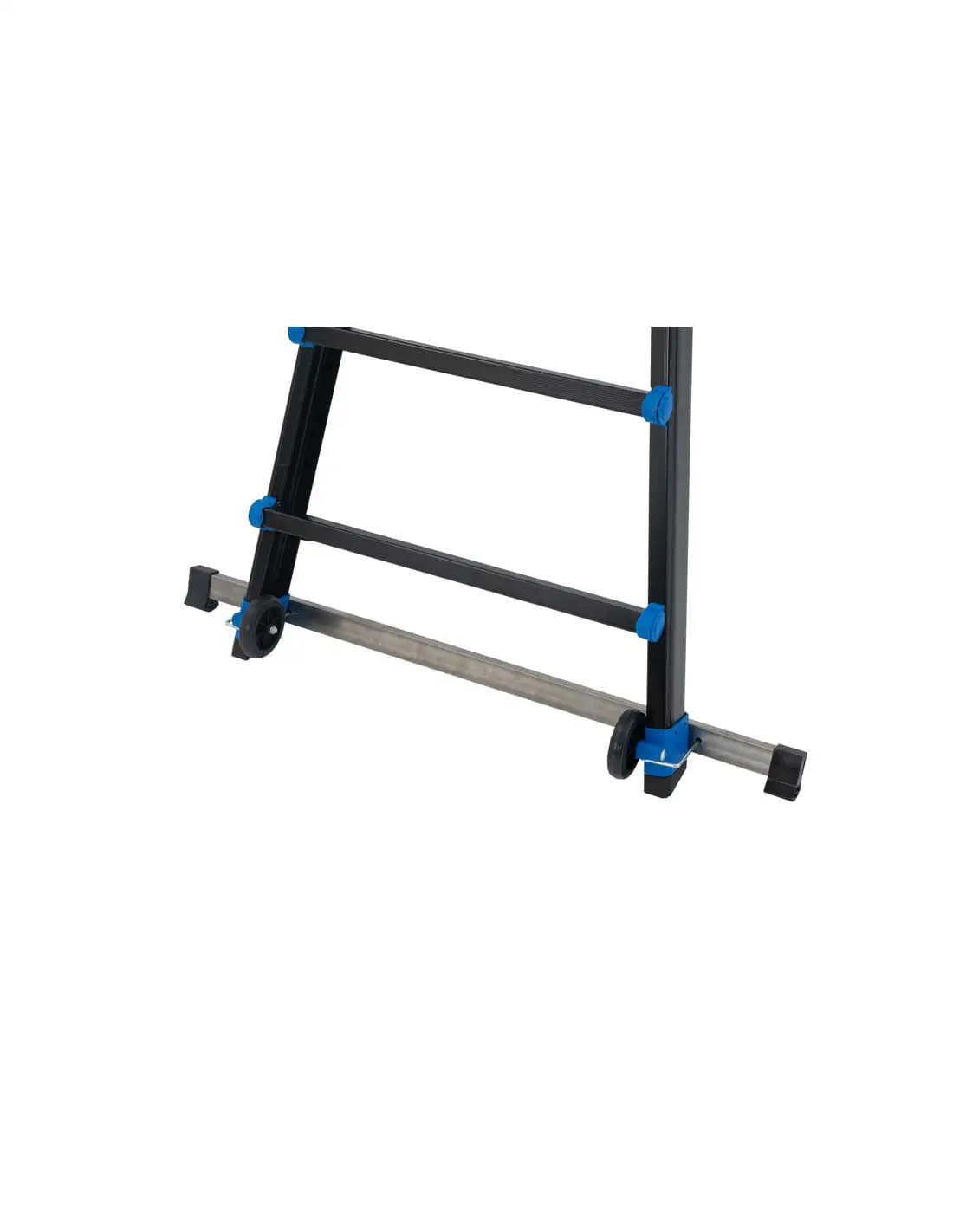 Drabina aluminiowa przegubowa teleskopowa Gierre 7x7 wielofunkcyjna na schody 150 kg 8,20 m EN-131 — 4