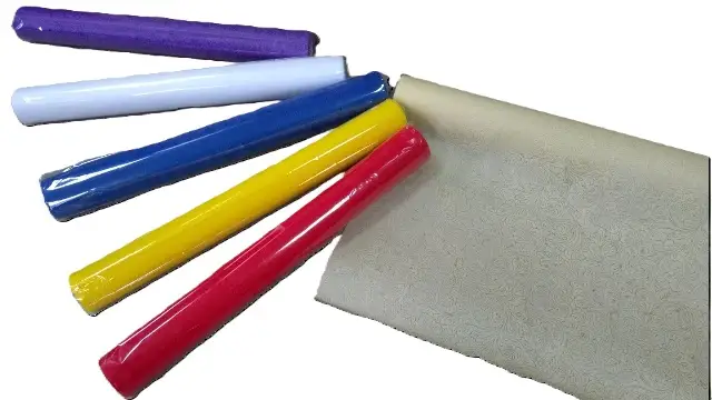 fizelina tłoczona 50 cm x 5 yards  -  mix kolorów
