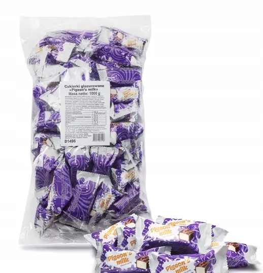 Cukierki glazurowane Pigeon's Milk KLIM 1000g Ptasie Mleczko — 4