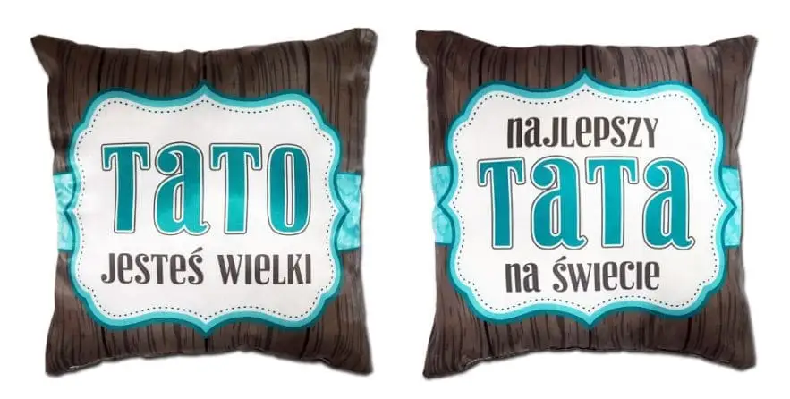 Poduszka Tato jesteś wielki  S152