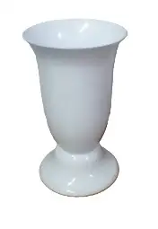 wazon plastikowy 1 BIAŁY