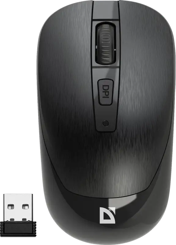 MYSZ DEFENDER WAVE MM-995 RF SILENT CZARNA OPTICAL