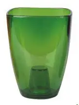 osłonka do storczyka 12 cm transparentna zielona