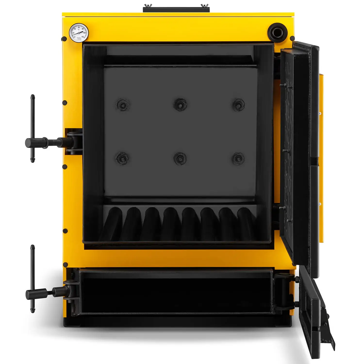 Piec na słomę i drewno biomasę TERMOMONT BTK 40 kW Rolniczy przemysłowy — 5