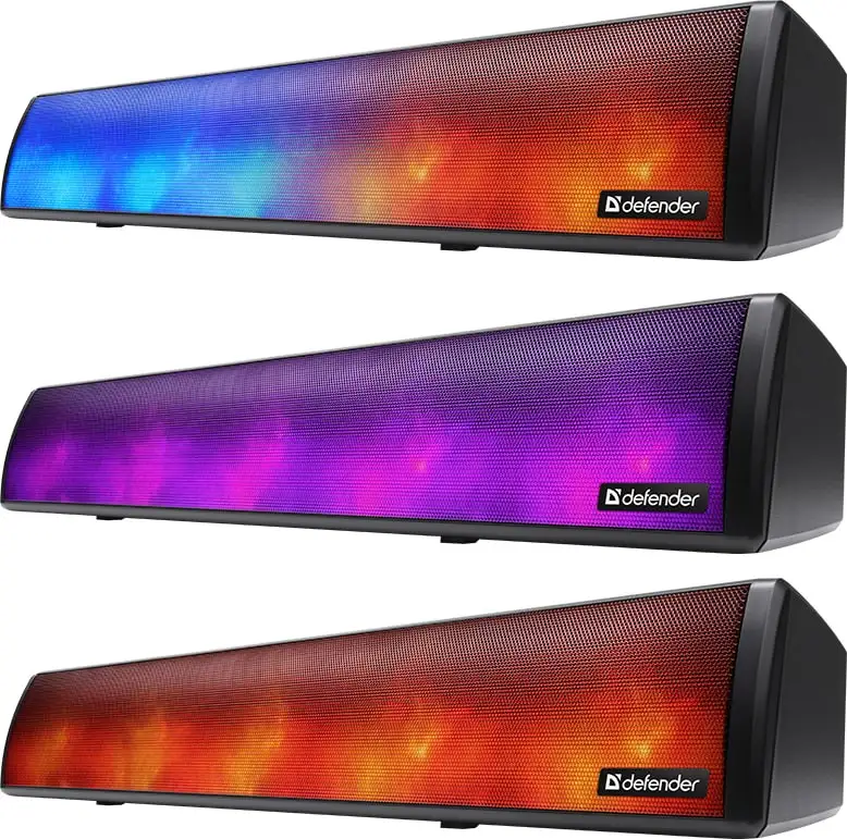 GŁOŚNIK DEFENDER SOUNDBAR Z8 10W LED BLUETOOTH — 2