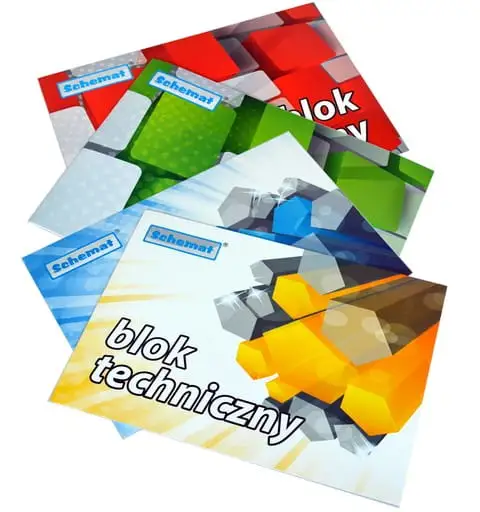 blok techniczny A4 - 20kart./biały