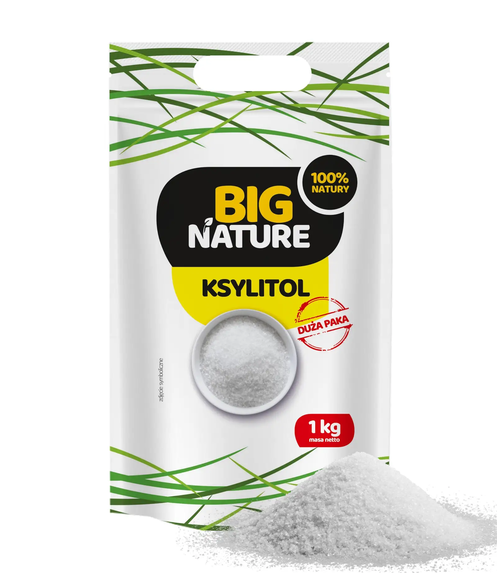 Ksylitol 1kg Duża Paka - BIG NATURE