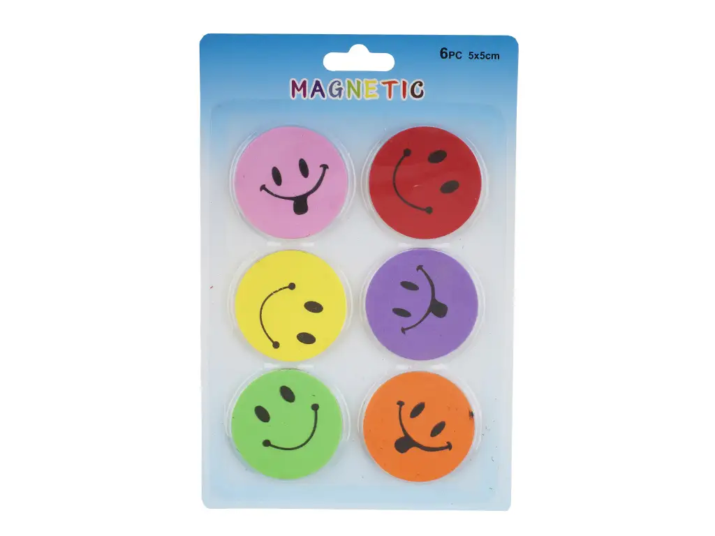 magnesy 6szt. UŚMIECH