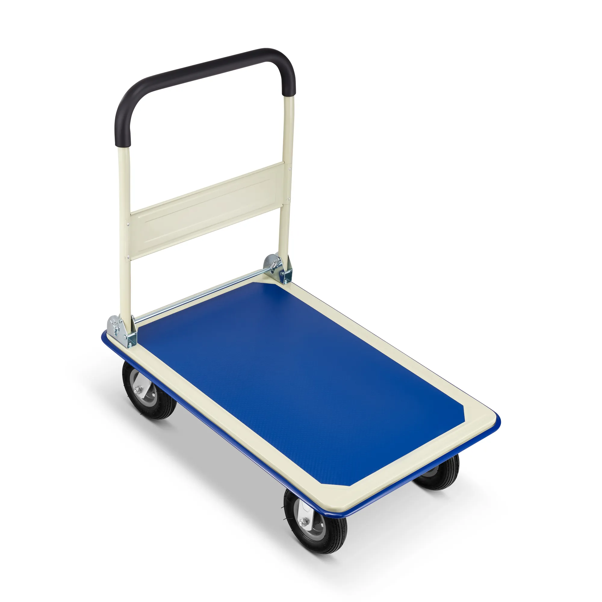 Wózek platformowy transportowy magazynowy 300 kg HIGHER koła pełne — 3