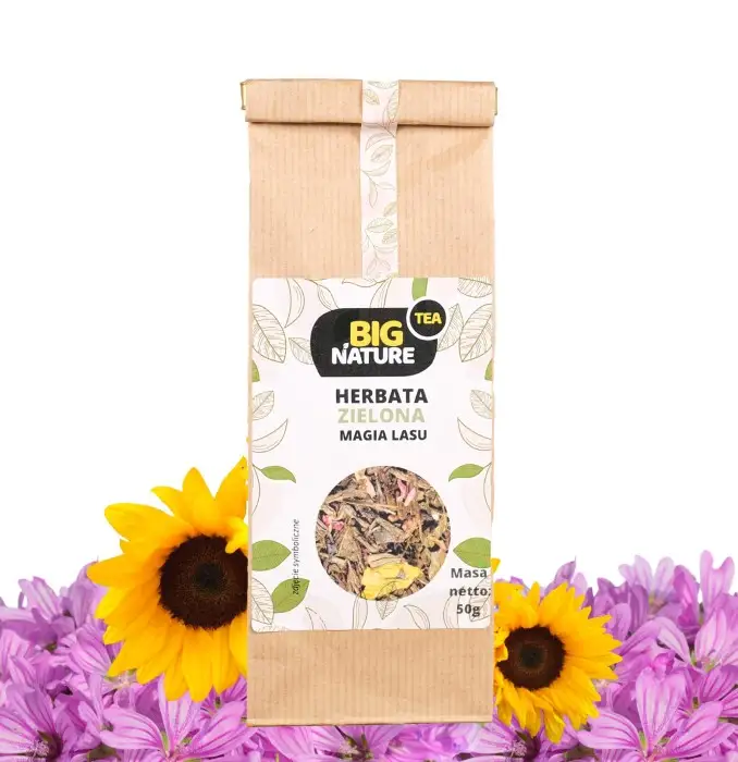 Herbata zielona MAGIA LASU 50g - BIG NATURE