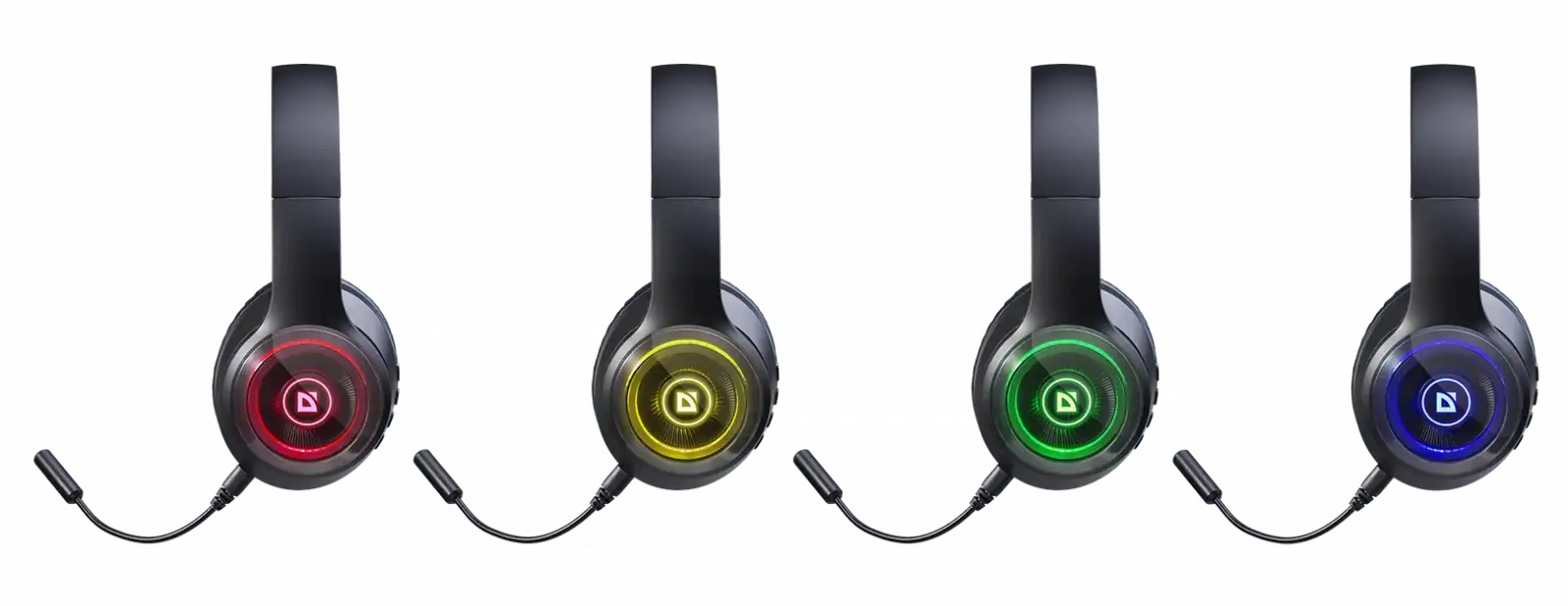 SŁUCHAWKI DEFENDER BLUETOOTH FREEMOTION B400 LED — 4
