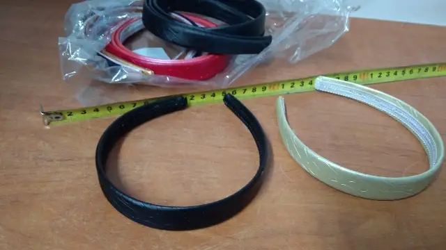 opaska do włosów 12szt 2202
