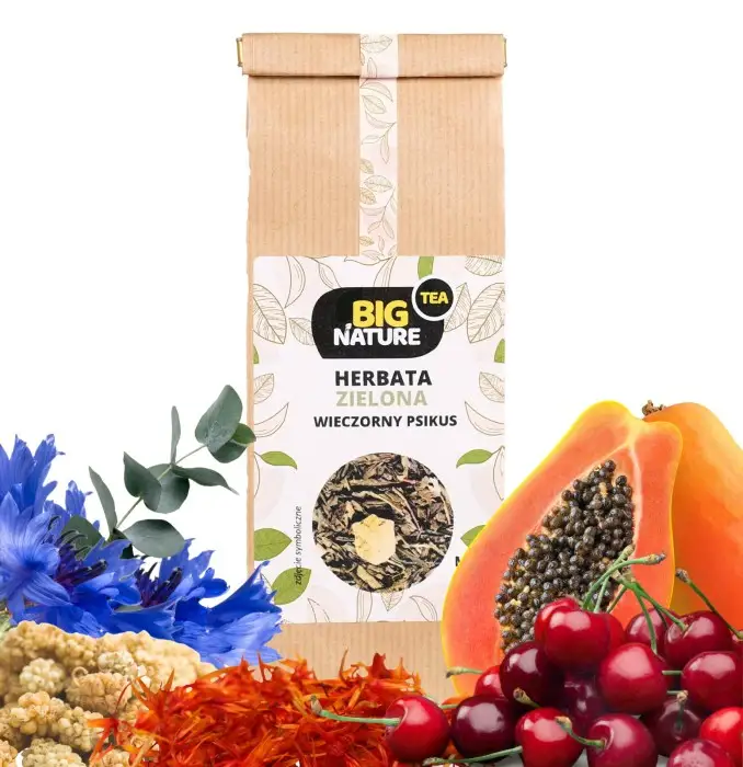 Herbata zielona WIECZORNY PSIKUS 50g - BIG NATURE