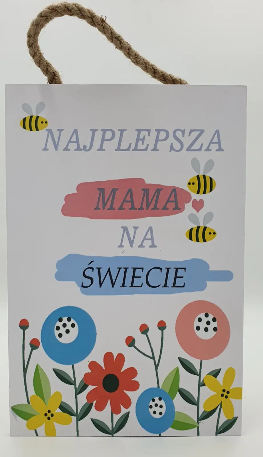 tabliczka/obraz do zawieszenia 20 x 30 Najlepsza Mama na Świecie