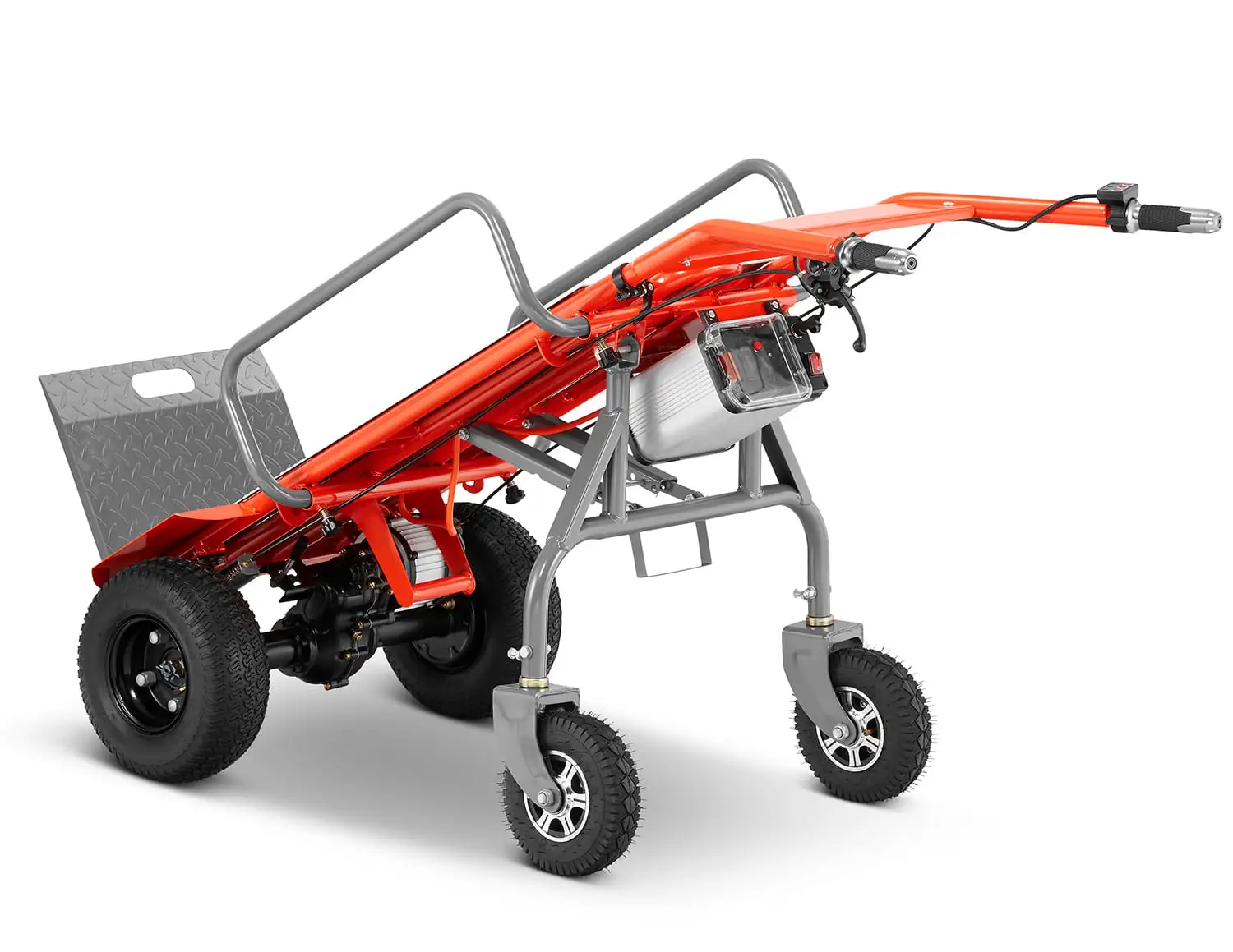 Wózek transportowy elektryczny akumulatorowy 2w1 magazynowy młynarka Bäumr-AG BMR-ET260 — 4