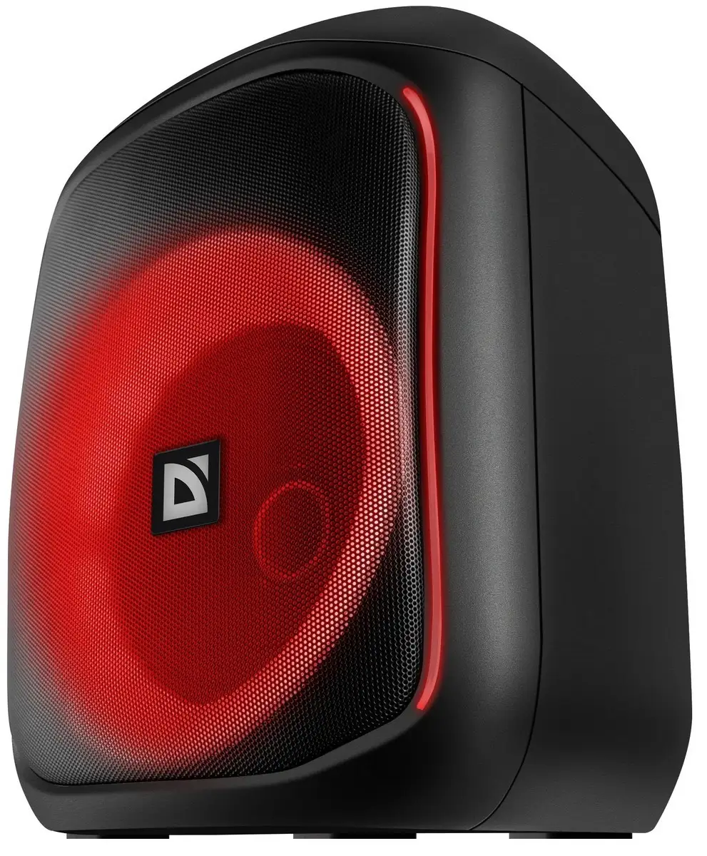 GŁOŚNIK DEFENDER BOOMER 50 BLUETOOTH 50W LED/BT/FM/USB/AUX/MIC — 5