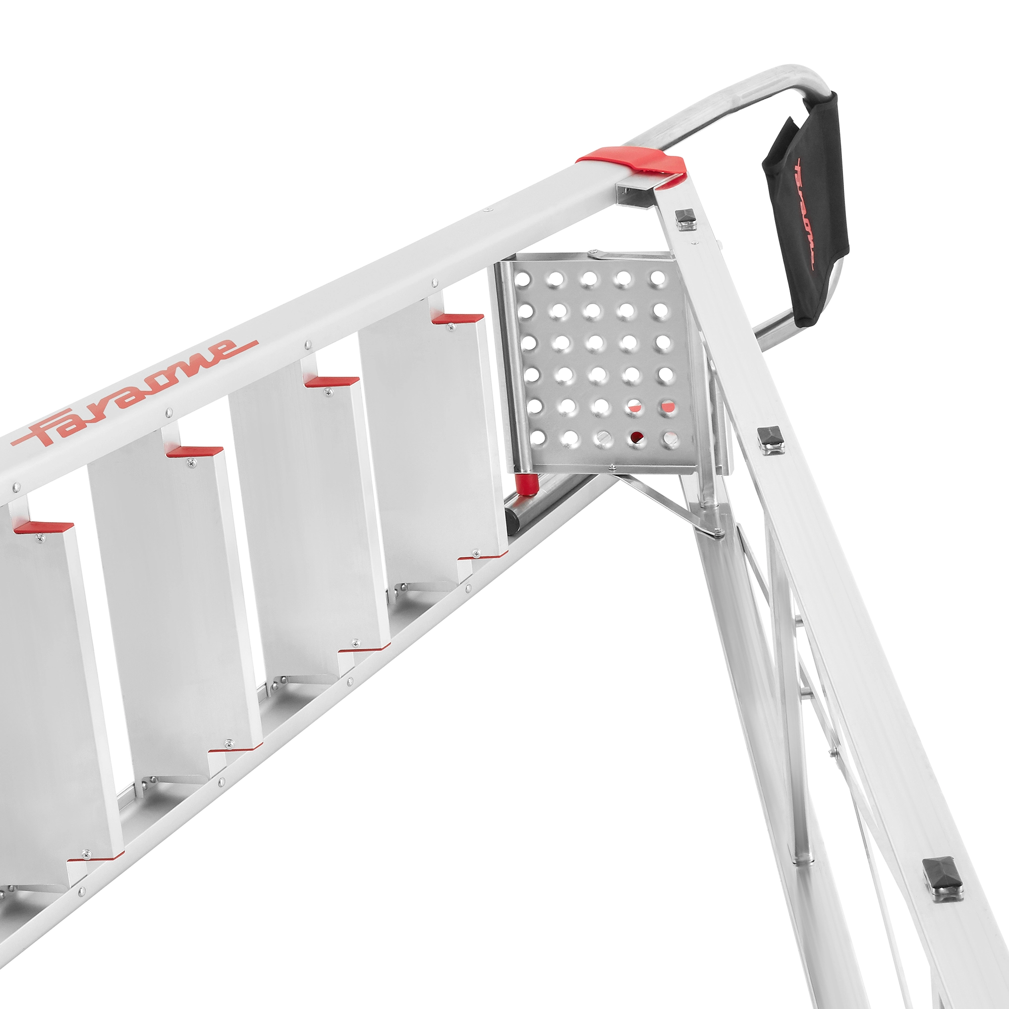 Drabina magazynowa wolnostojąca 12 stopniowa FARAONE DOMUS 12 - 4,63 m — 8