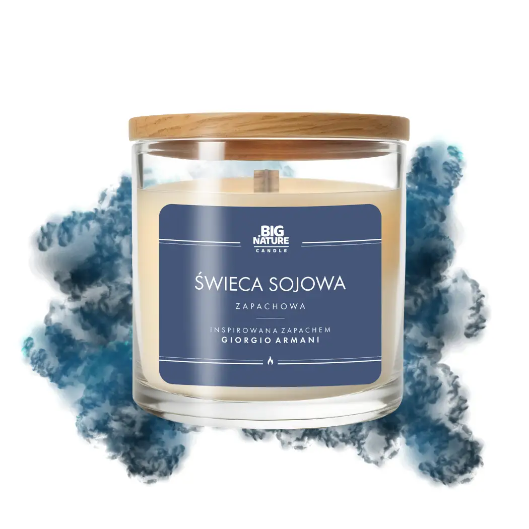 Świeca sojowa zap. insp. GIORGIO ARMANI SI 155g