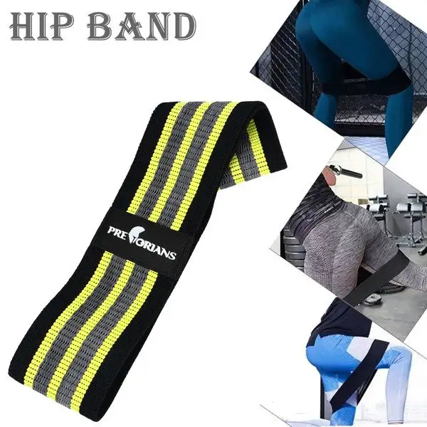 Guma hip band do ćwiczeń Pretorians żółta M — 11