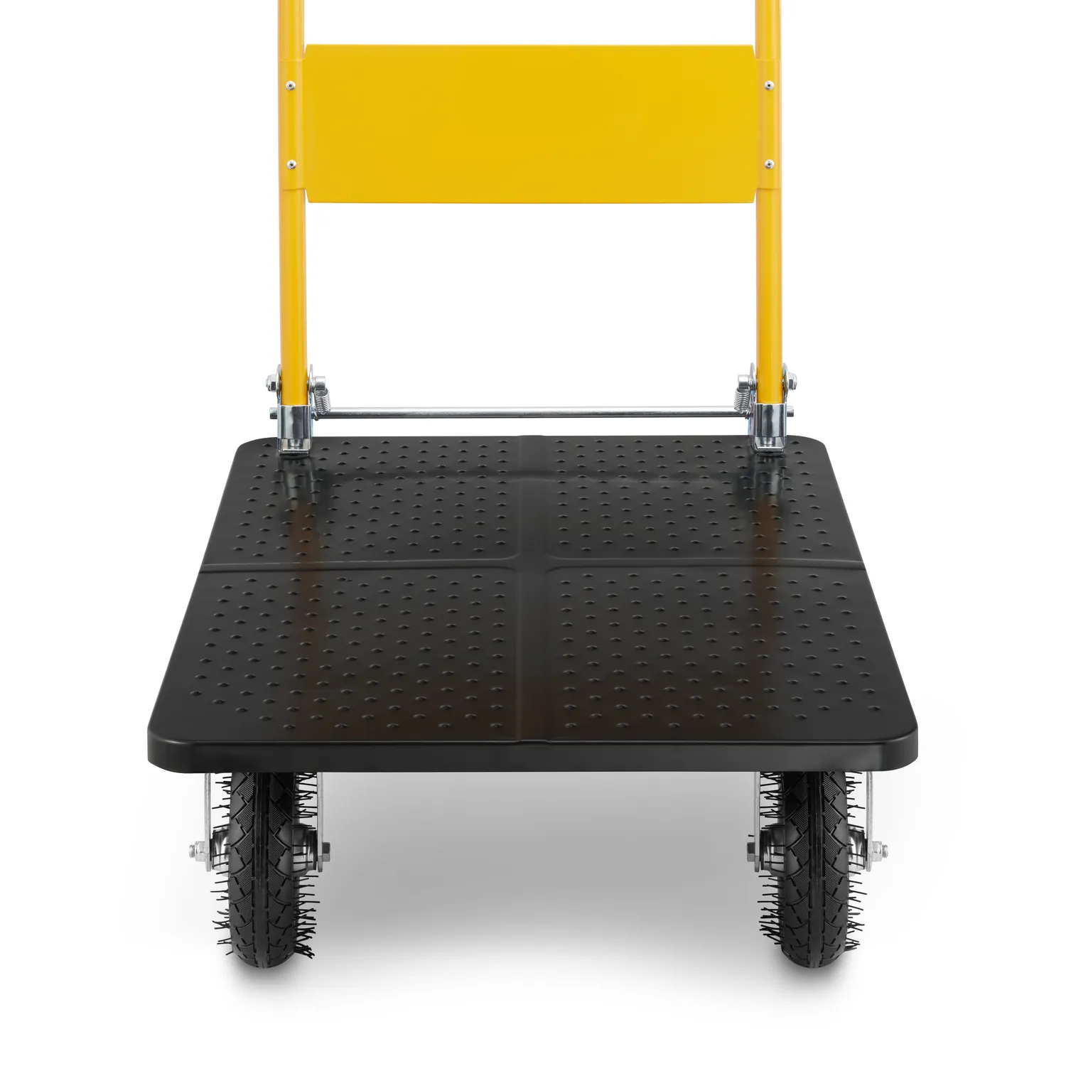 Wózek magazynowy transportowy platformowy składany pompowane koła HIGHER PRO 700 kg LH10-700-P — 6