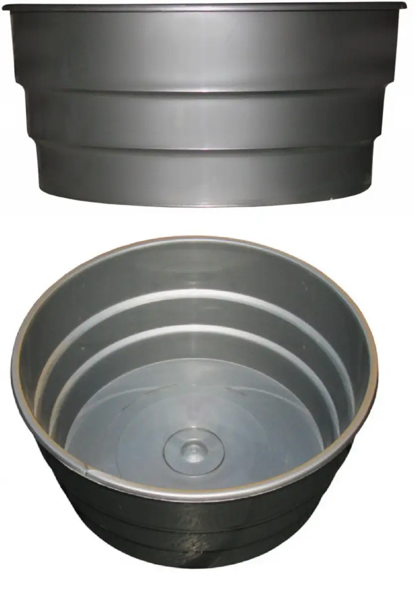 miska stroik 19cm srebrna