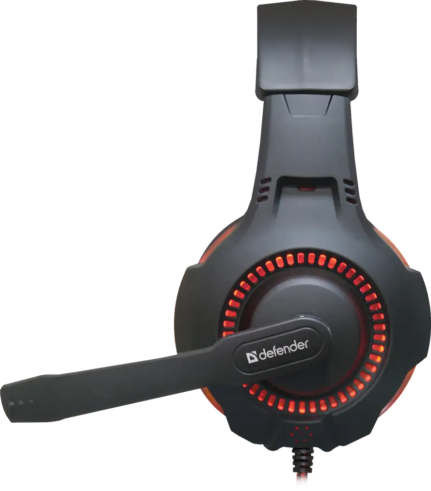 SŁUCHAWKI DEFENDER Z MIKR WARHEAD G-450 LED USB + GRA — 3