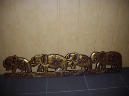 panel ścienny - słonie  100cm    MS-MIL0001A