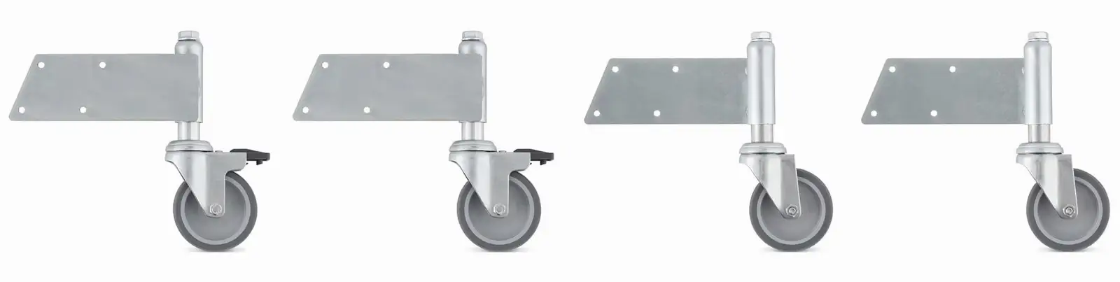 Drabina aluminiowa magazynowa mostek podest dwustronny 5 stopni 3,08m TUV — 7