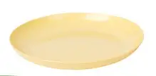 podstawka pod doniczkę 17cm jasno żółta   10szt.