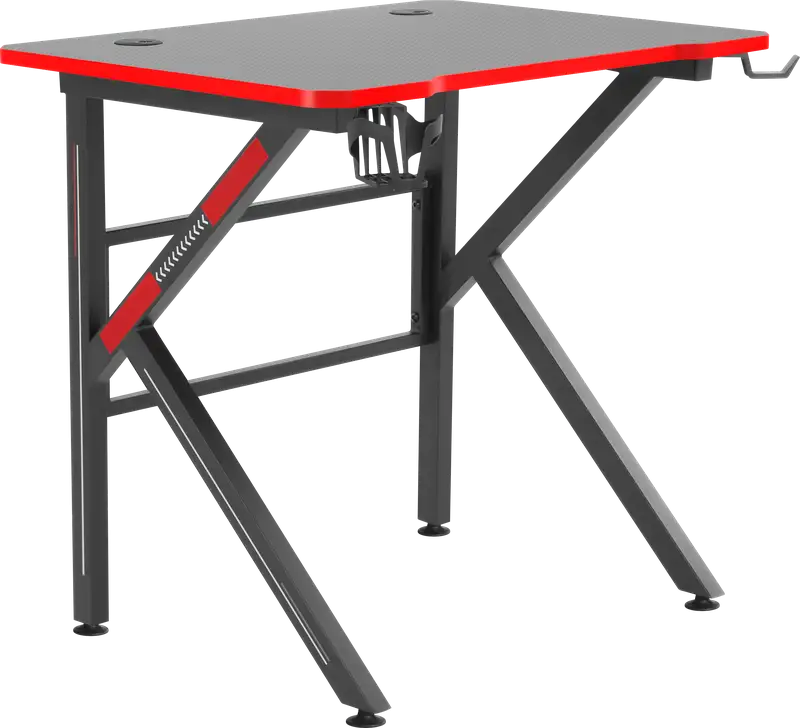 BIURKO DEFENDER ASSASSIN CZARNE GAMING — 16
