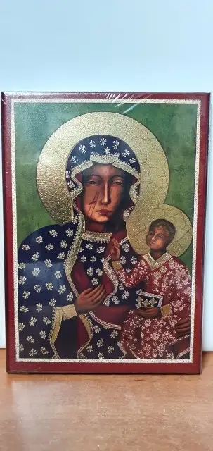 obraz ikona 25x18 MATKA BOSKA CZĘSTOCHOWSKA