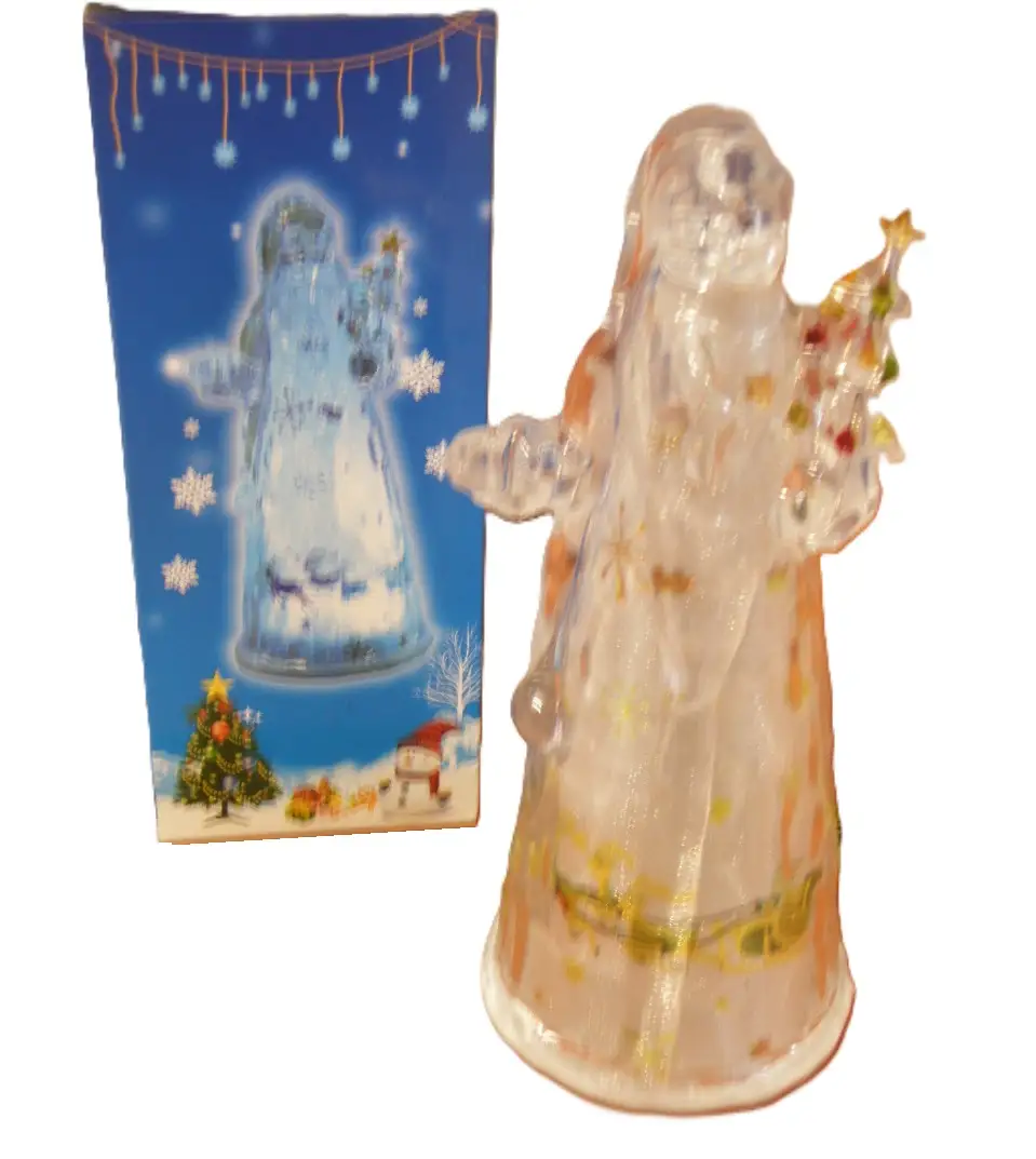 figurka Mikołaj podświetlany 18cm | 0028D