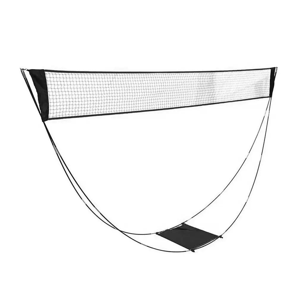 Siatka przenośna do gry w badmintona siatkówkę 3x1,5m — 2