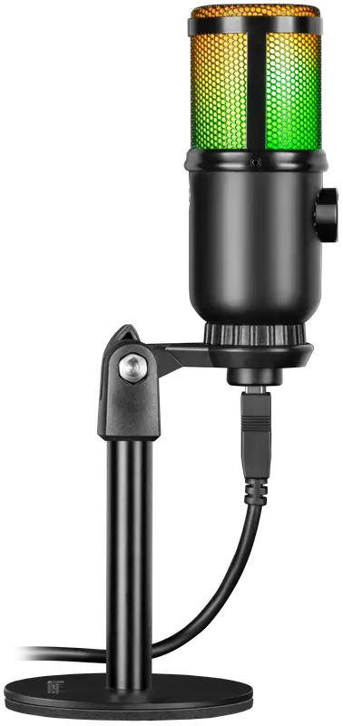MIKROFON DEFENDER GLOW GMC 400 RGB STREAMING — 2