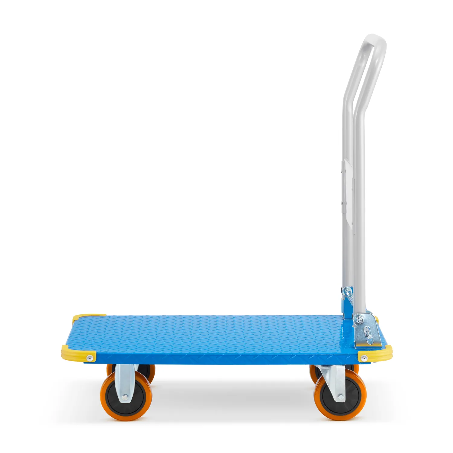 Wózek platformowy transportowy magazynowy 850 kg HIGHER pełne koła — 4