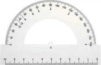 kątomierz plastikowy 10cm  LI-314M