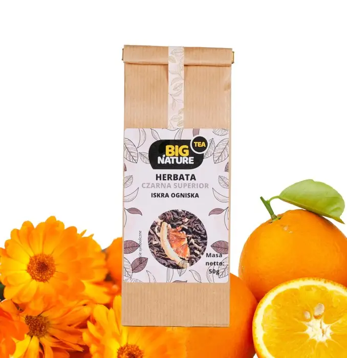 Herbata czarna SUPERIOR ISKRA OGNISKA 50g - BIG NATURE