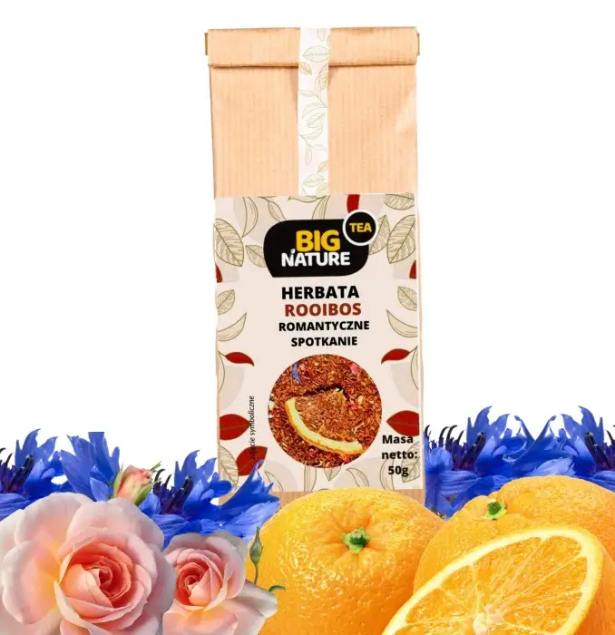 Herbata ROOIBOS ROMANTYCZNE SPOTKANIE 50g - BIG NATURE