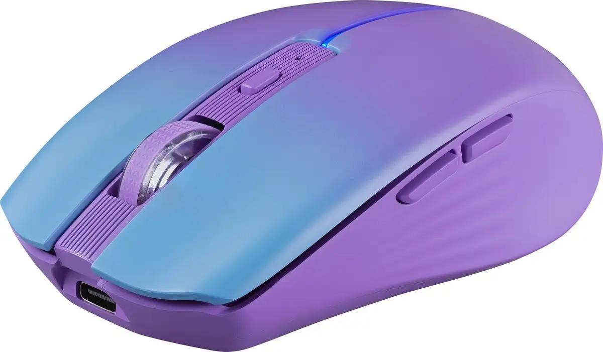 MYSZ DEFENDER MYSTERY MM-301 RF+BT FIOLETOWA 1600dpi 6P — 3